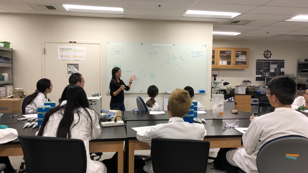 Instructor teaches BIS 23 in the BioInnovation Lab.