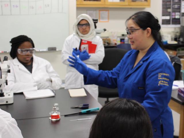 Dr. Luu teaches in the BioInnovation Lab.